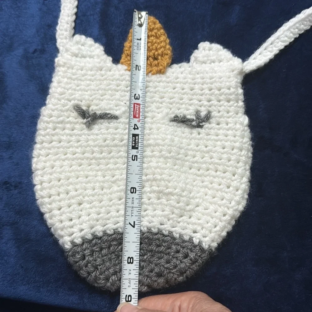 Hand Croched Unicorn Purse or Bag